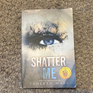 Harper Shatter Me Book with Blue and Gray Cover